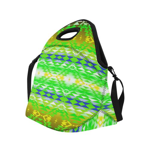 Taos Powwow 60 Neoprene Lunch Bag/Large (Model 1669) Neoprene Lunch Bag/Large (1669) e-joyer