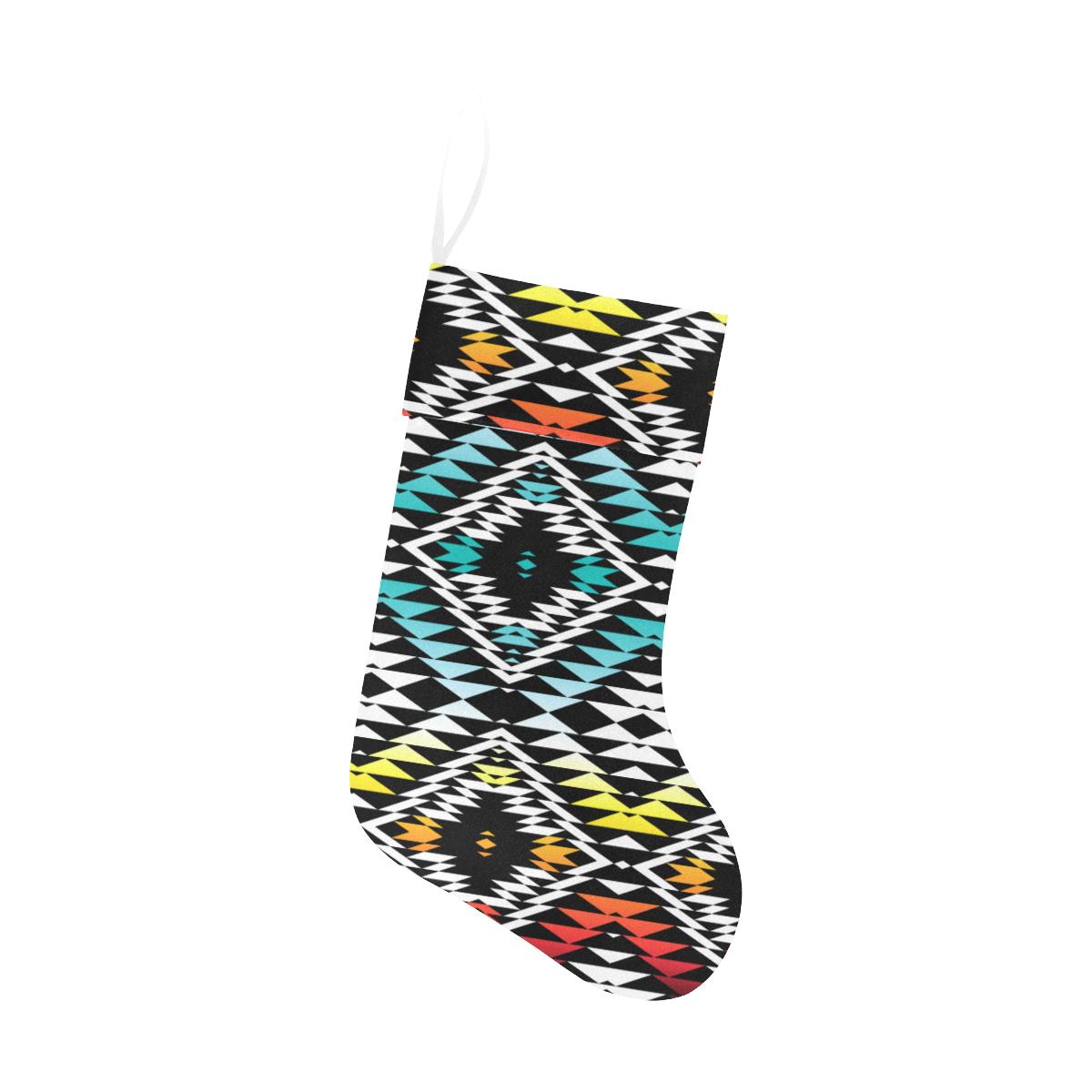 Taos Sunrise Christmas Stocking holiday stocking e-joyer
