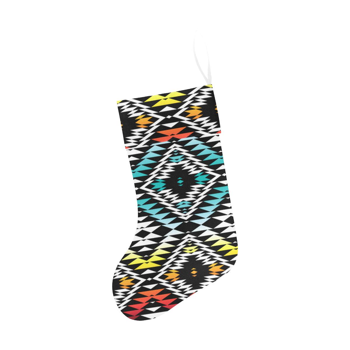 Taos Sunrise Christmas Stocking holiday stocking e-joyer