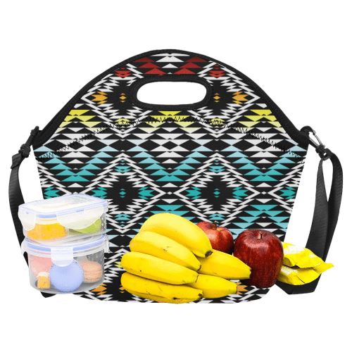 Taos Sunrise Neoprene Lunch Bag/Large (Model 1669) Neoprene Lunch Bag/Large (1669) e-joyer