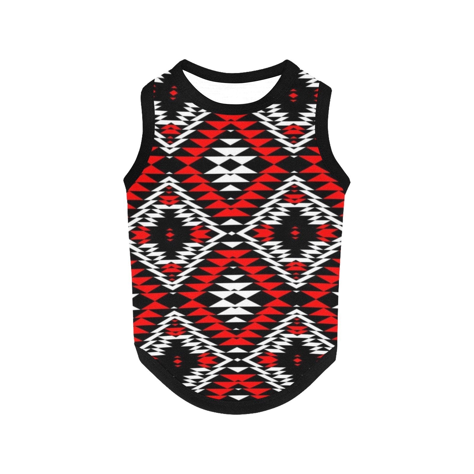 Taos Wool All Over Print Pet Tank Top Pet Tank Top e-joyer