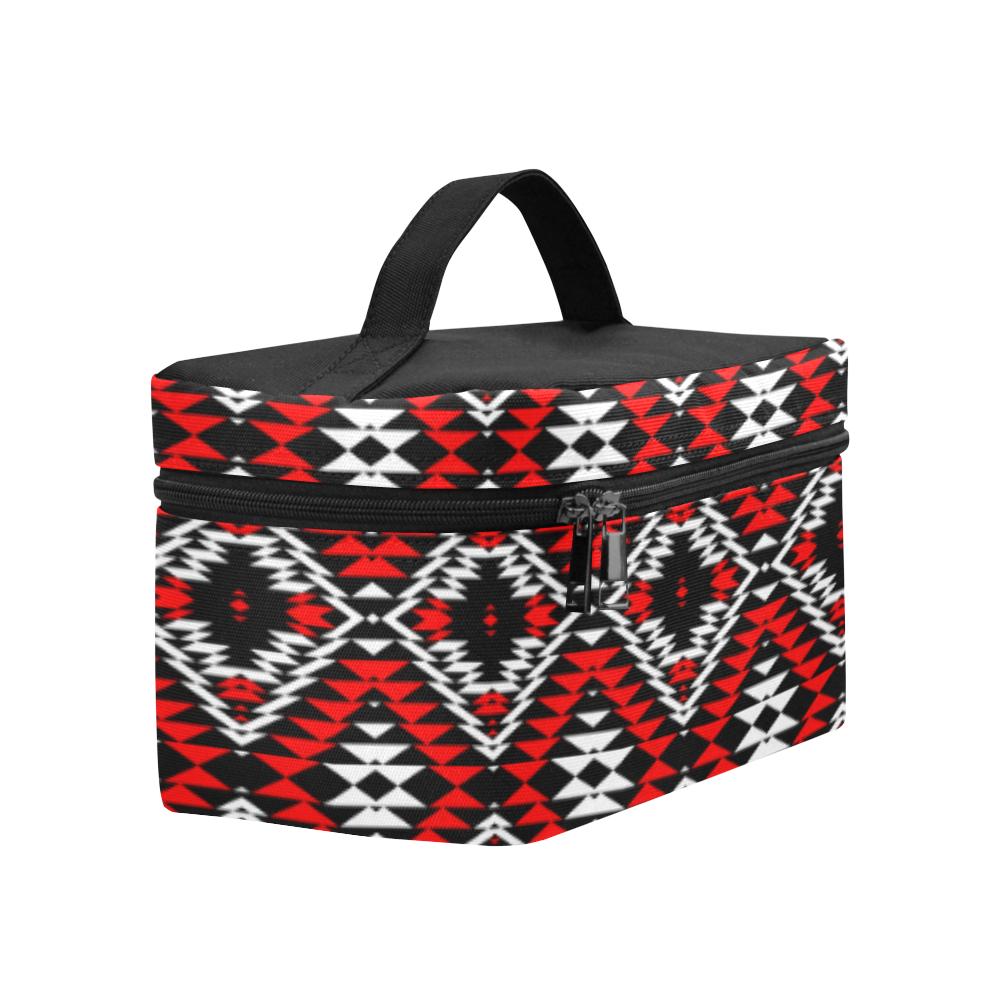 Taos Wool Cosmetic Bag/Large (Model 1658) Cosmetic Bag e-joyer
