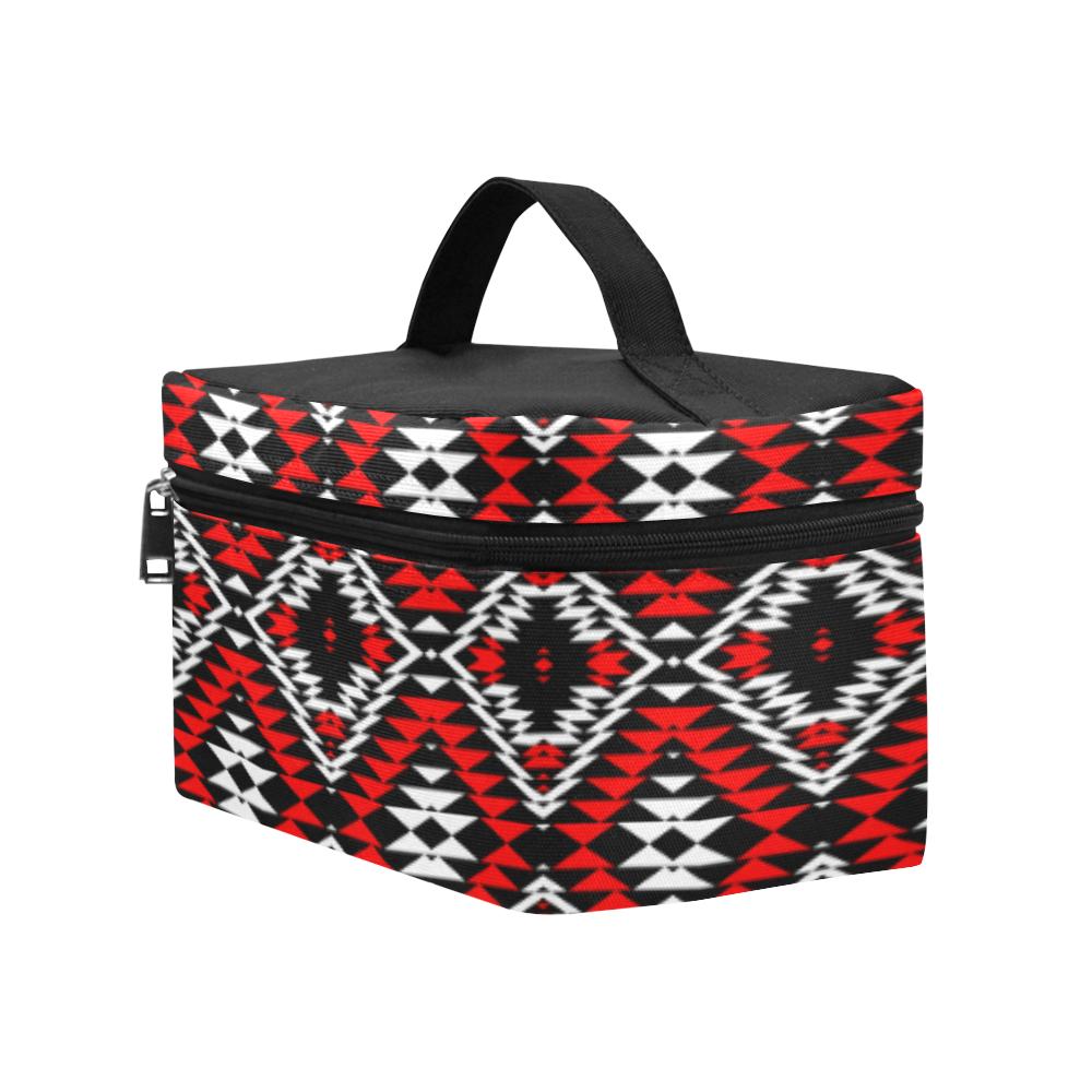 Taos Wool Cosmetic Bag/Large (Model 1658) Cosmetic Bag e-joyer