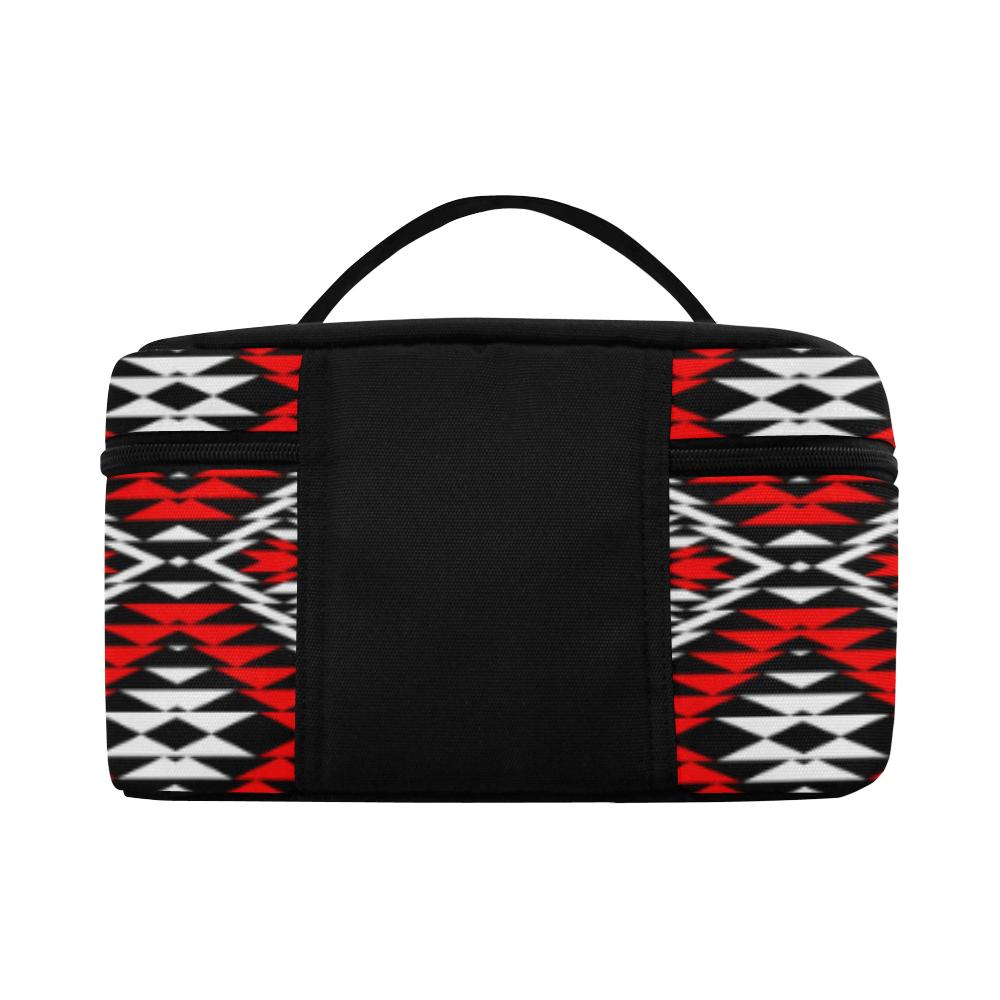 Taos Wool Cosmetic Bag/Large (Model 1658) Cosmetic Bag e-joyer