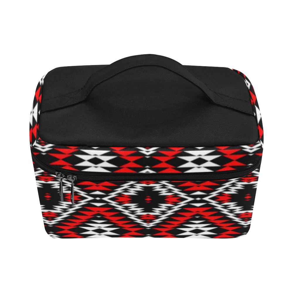 Taos Wool Cosmetic Bag/Large (Model 1658) Cosmetic Bag e-joyer