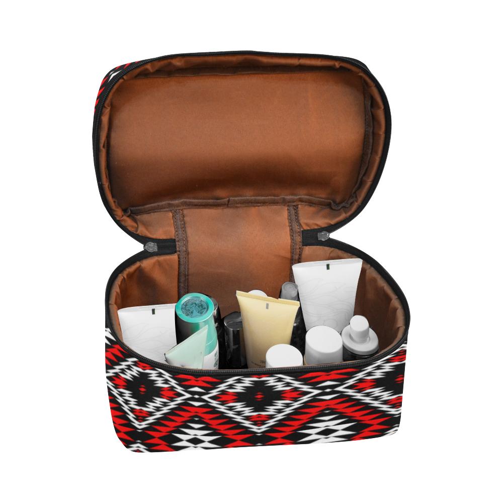 Taos Wool Cosmetic Bag/Large (Model 1658) Cosmetic Bag e-joyer