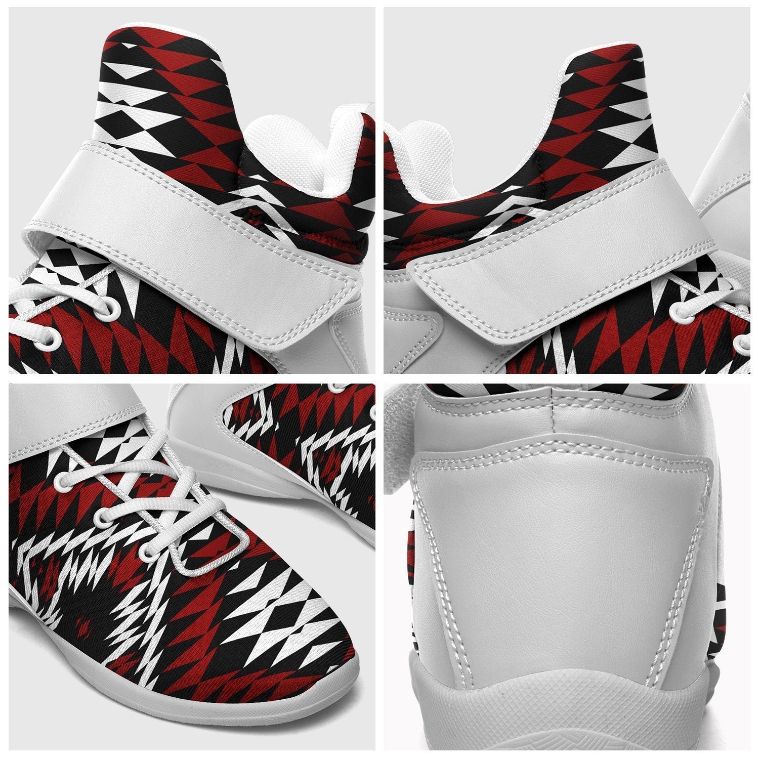 Taos Wool Ipottaa Basketball / Sport High Top Shoes - White Sole 49 Dzine