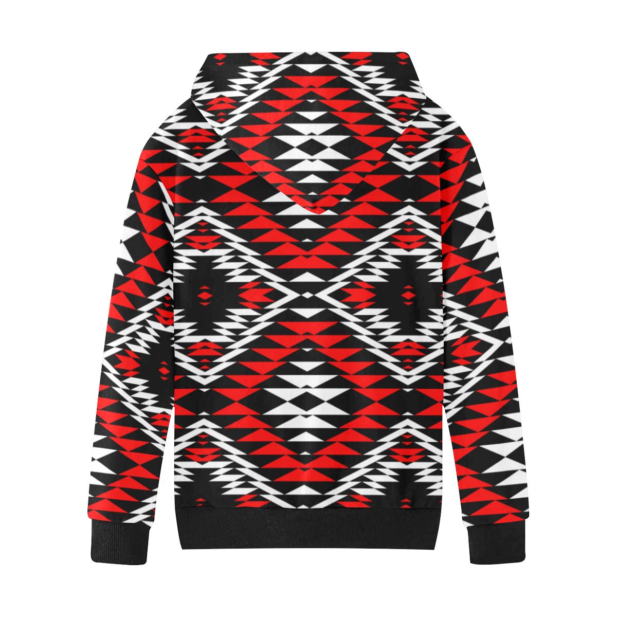 Taos Wool Kids' All Over Print Hoodie (Model H38) Kids' AOP Hoodie (H38) e-joyer