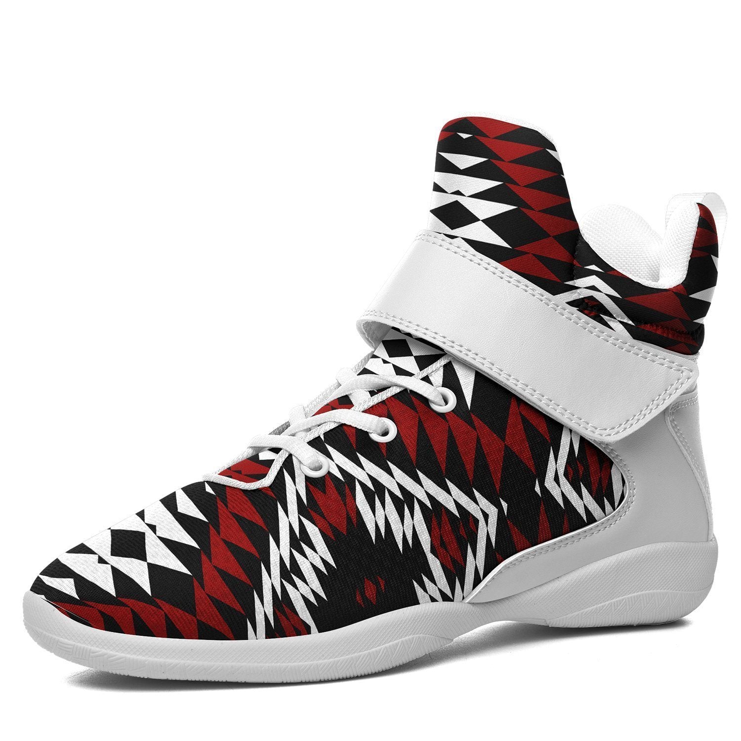 Taos Wool Kid's Ipottaa Basketball / Sport High Top Shoes 49 Dzine US Child 12.5 / EUR 30 White Sole with White Strap