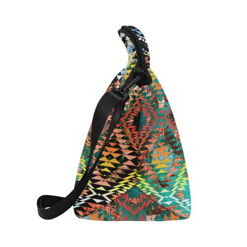 Taos Wool Neoprene Lunch Bag/Large (Model 1669) Neoprene Lunch Bag/Large (1669) e-joyer