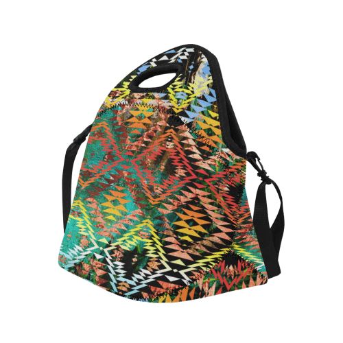 Taos Wool Neoprene Lunch Bag/Large (Model 1669) Neoprene Lunch Bag/Large (1669) e-joyer