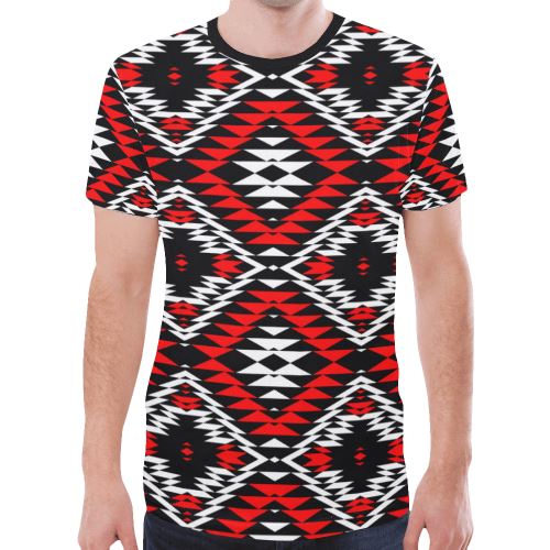 Taos Wool New All Over Print T-shirt for Men (Model T45) New All Over Print T-shirt for Men (T45) e-joyer