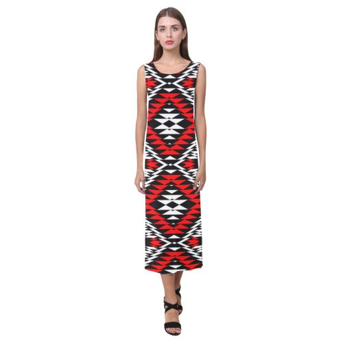 Taos Wool Phaedra Sleeveless Open Fork Long Dress (Model D08) Phaedra Sleeveless Open Fork Long Dress (D08) e-joyer