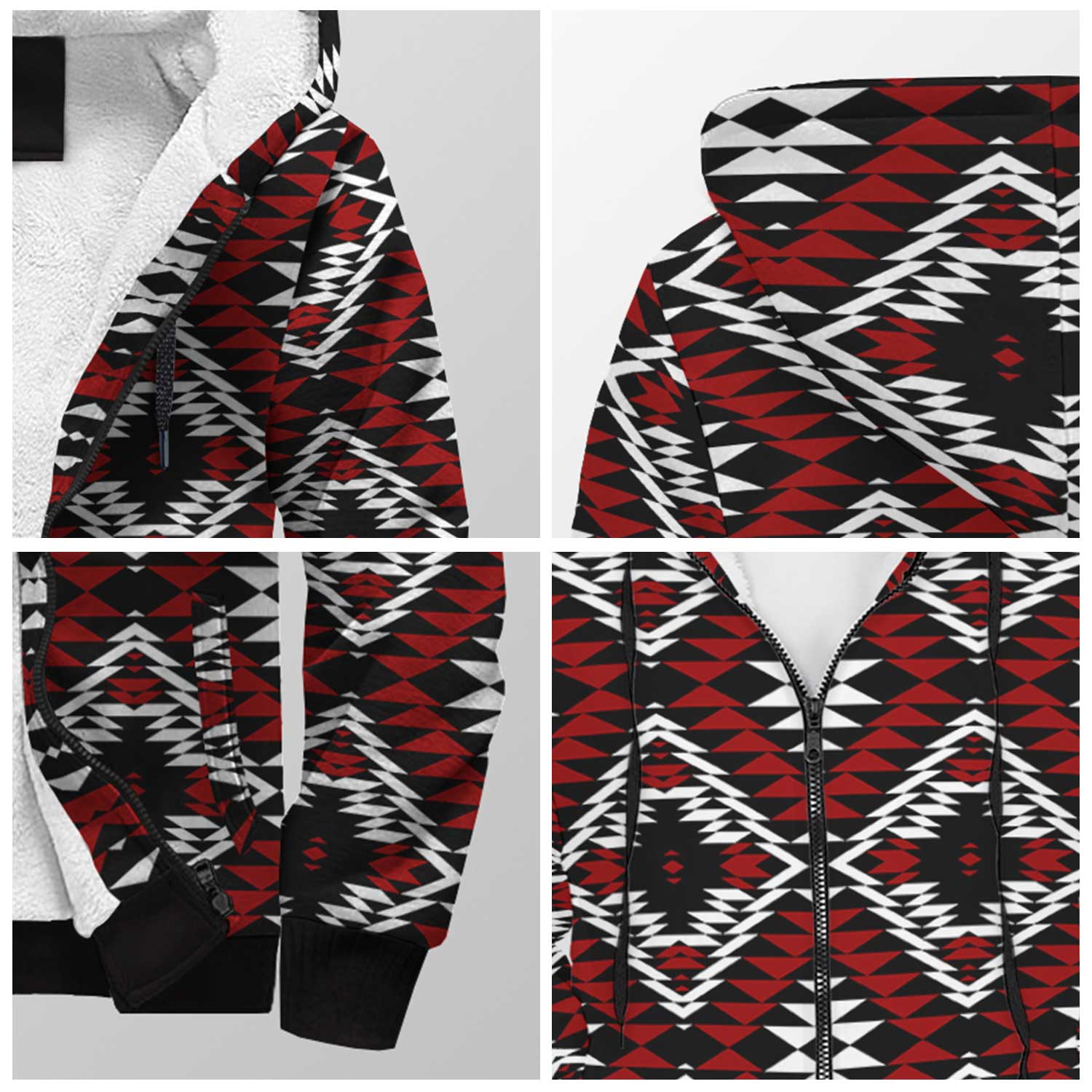 Taos Wool Sherpa Hoodie 49 Dzine