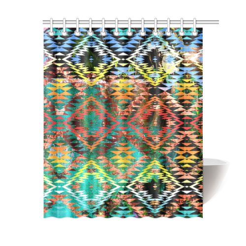Taos Wool Shower Curtain 60"x72" Shower Curtain 60"x72" e-joyer