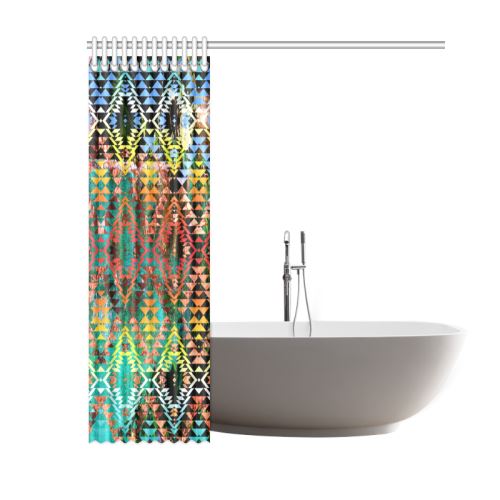 Taos Wool Shower Curtain 60"x72" Shower Curtain 60"x72" e-joyer
