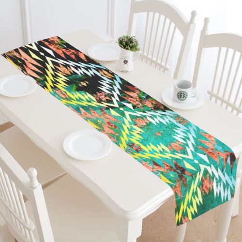 Taos Wool Table Runner 16x72 inch Table Runner 16x72 inch e-joyer