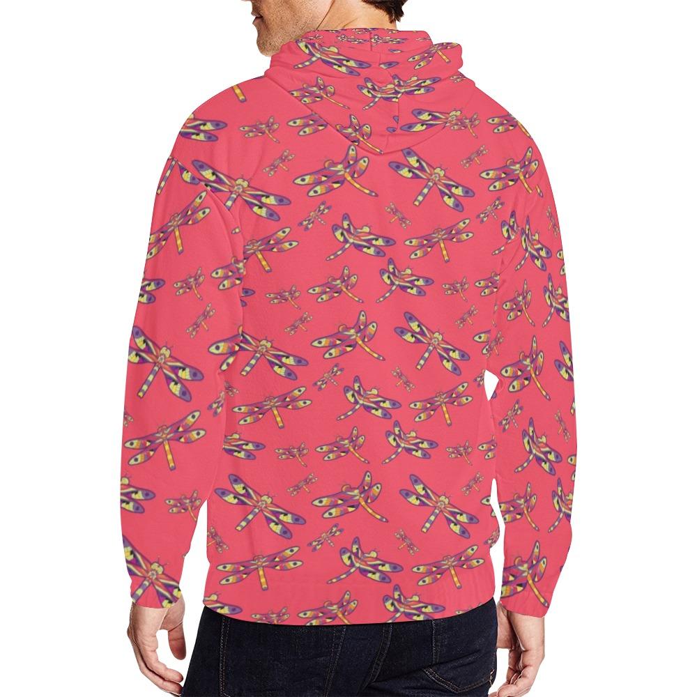 The Gathering All Over Print Full Zip Hoodie for Men (Model H14) All Over Print Full Zip Hoodie for Men (H14) e-joyer