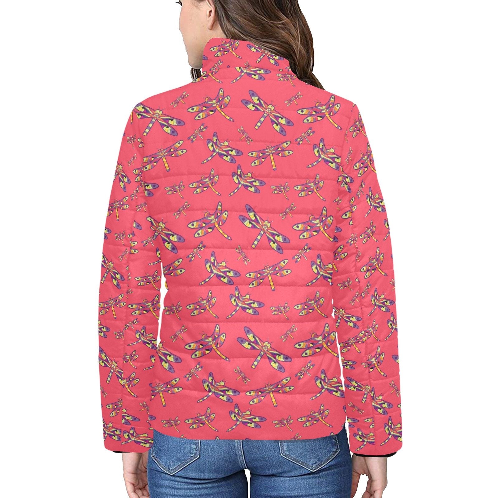 The Gathering Women's Stand Collar Padded Jacket (Model H41) jacket e-joyer