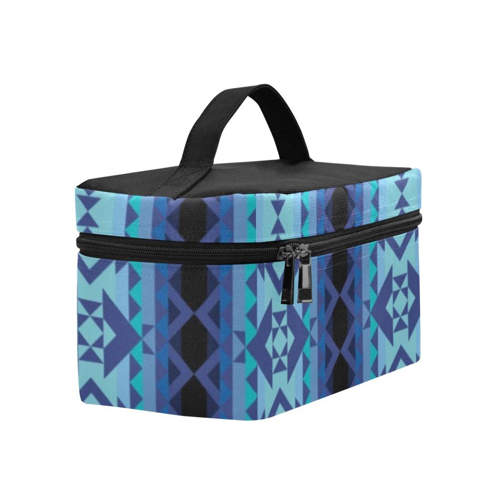 Tipi Cosmetic Bag/Large (Model 1658) Cosmetic Bag e-joyer