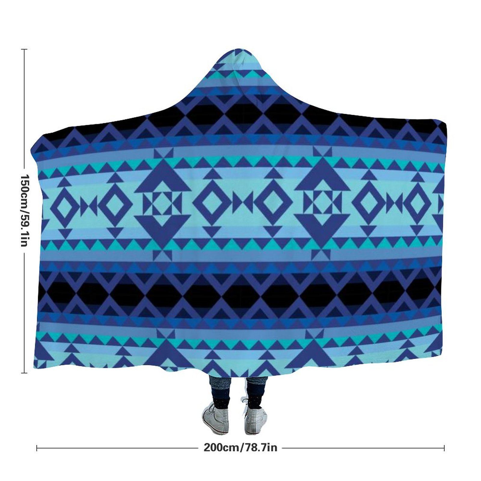 Tipi Hooded Blanket 49 Dzine