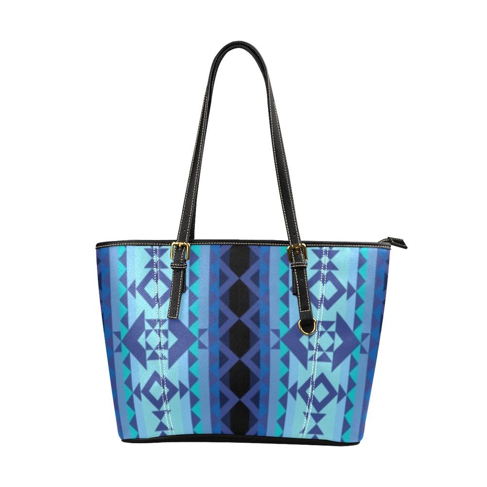 Tipi Leather Tote Bag/Large (Model 1640) bag e-joyer