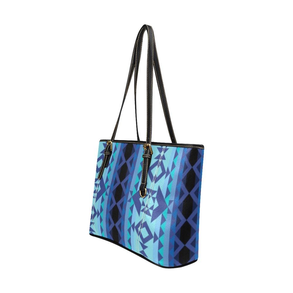 Tipi Leather Tote Bag/Large (Model 1640) bag e-joyer