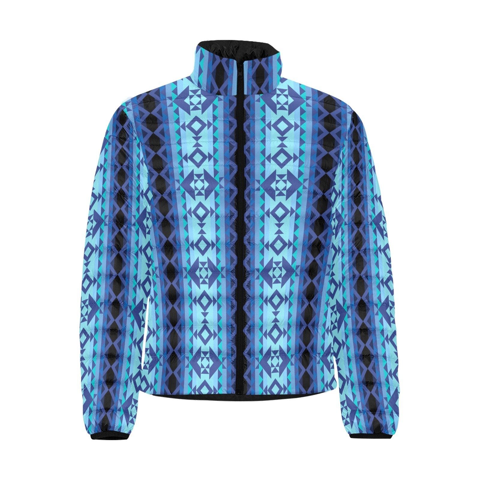 Tipi Men's Stand Collar Padded Jacket (Model H41) Men's Stand Collar Padded Jacket (H41) e-joyer