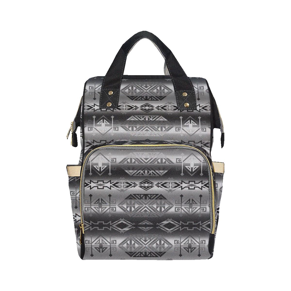Trade Route Cave Multi-Function Diaper Backpack (Model 1688) Diaper Backpack (1688) e-joyer