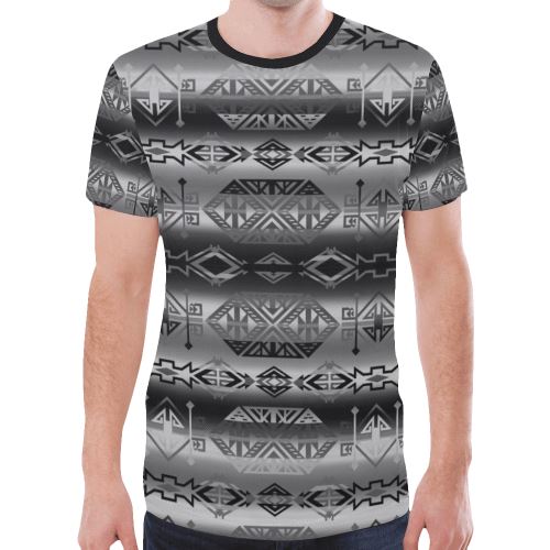 Trade Route Cave New All Over Print T-shirt for Men/Large Size (Model T45) New All Over Print T-shirt for Men/Large (T45) e-joyer