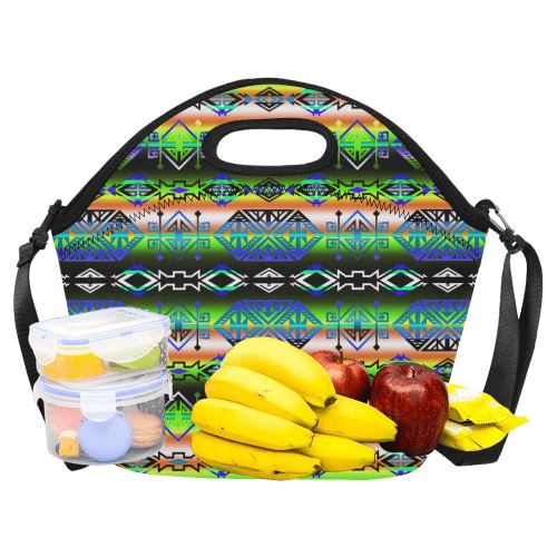 Trade Route East Neoprene Lunch Bag/Large (Model 1669) Neoprene Lunch Bag/Large (1669) e-joyer