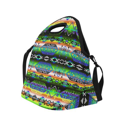 Trade Route East Neoprene Lunch Bag/Large (Model 1669) Neoprene Lunch Bag/Large (1669) e-joyer