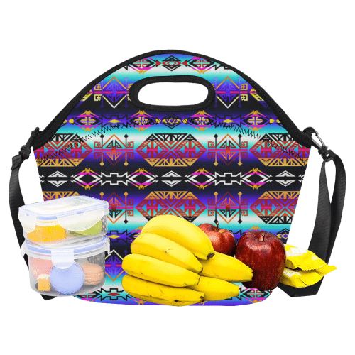Trade Route Master Neoprene Lunch Bag/Large (Model 1669) Neoprene Lunch Bag/Large (1669) e-joyer