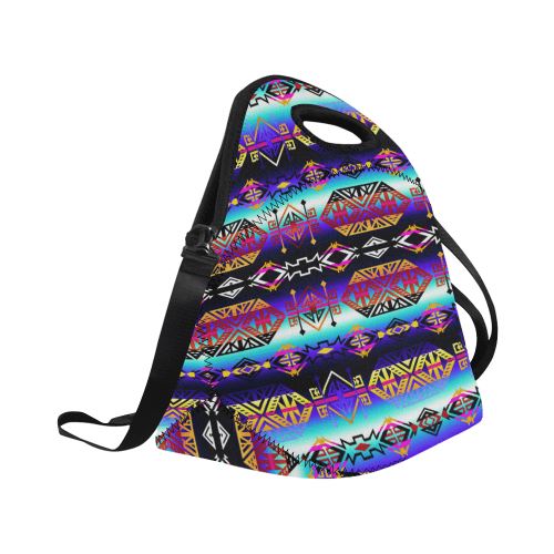 Trade Route Master Neoprene Lunch Bag/Large (Model 1669) Neoprene Lunch Bag/Large (1669) e-joyer