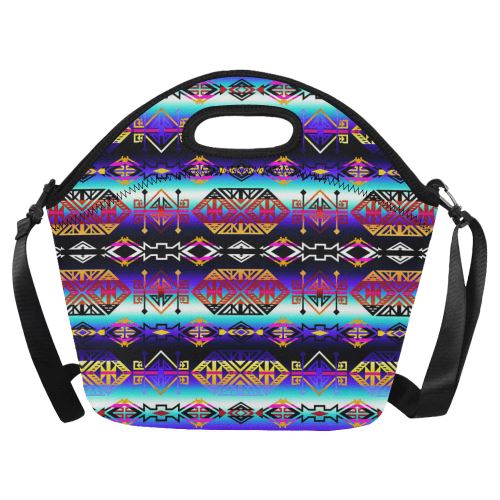 Trade Route Master Neoprene Lunch Bag/Large (Model 1669) Neoprene Lunch Bag/Large (1669) e-joyer