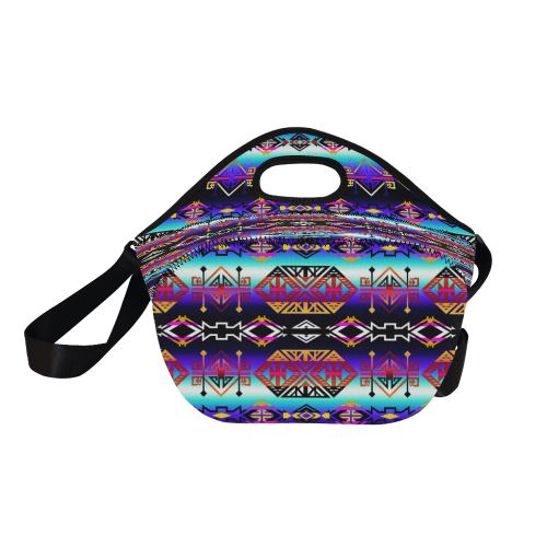 Trade Route Master Neoprene Lunch Bag/Large (Model 1669) Neoprene Lunch Bag/Large (1669) e-joyer