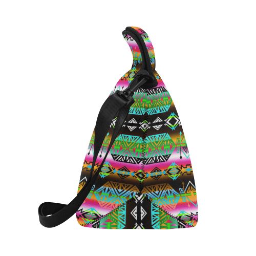 Trade Route North Neoprene Lunch Bag/Large (Model 1669) Neoprene Lunch Bag/Large (1669) e-joyer