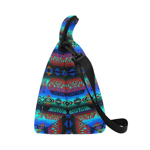 Trade Route Plains Neoprene Lunch Bag/Large (Model 1669) Neoprene Lunch Bag/Large (1669) e-joyer