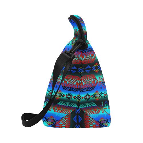 Trade Route Plains Neoprene Lunch Bag/Large (Model 1669) Neoprene Lunch Bag/Large (1669) e-joyer