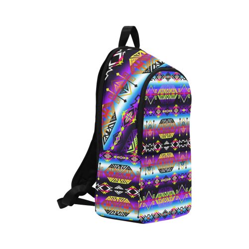Trade Route West Fabric Backpack for Adult (Model 1659) Casual Backpack for Adult (1659) e-joyer
