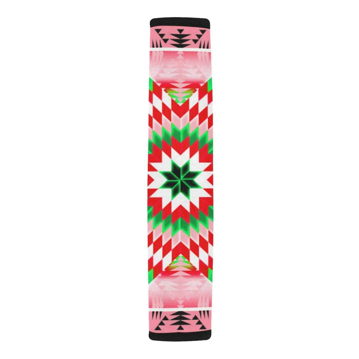 Tropical Forest Star Quilt Car Seat Belt Cover 7''x12.6'' Car Seat Belt Cover 7''x12.6'' e-joyer