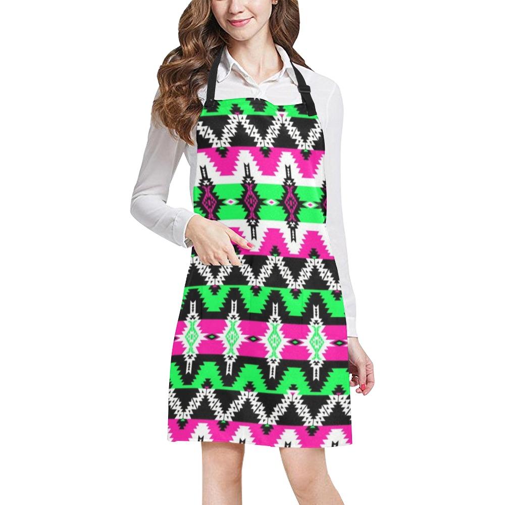 Two Spirit Ceremony All Over Print Apron All Over Print Apron e-joyer