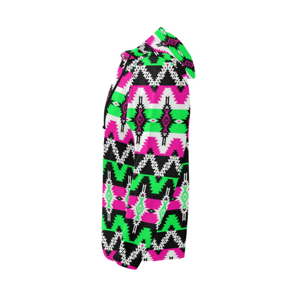 Two Spirit Ceremony All Over Print Full Zip Hoodie for Men (Model H14) All Over Print Full Zip Hoodie for Men (H14) e-joyer