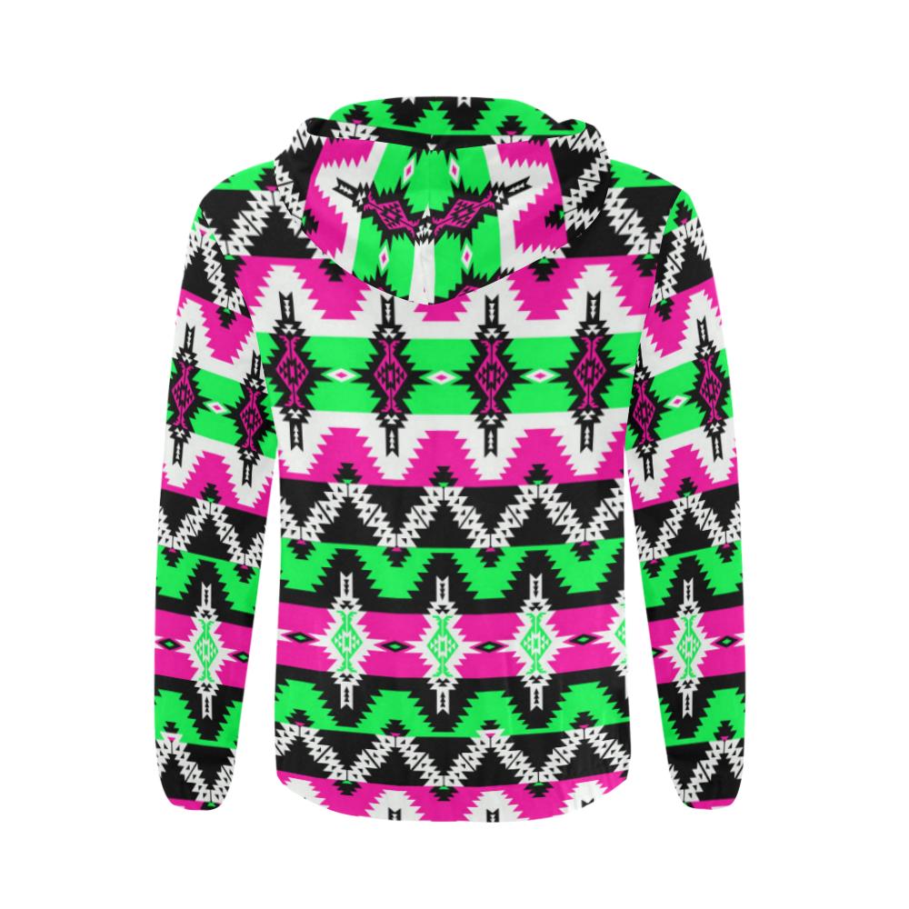 Two Spirit Ceremony All Over Print Full Zip Hoodie for Men (Model H14) All Over Print Full Zip Hoodie for Men (H14) e-joyer