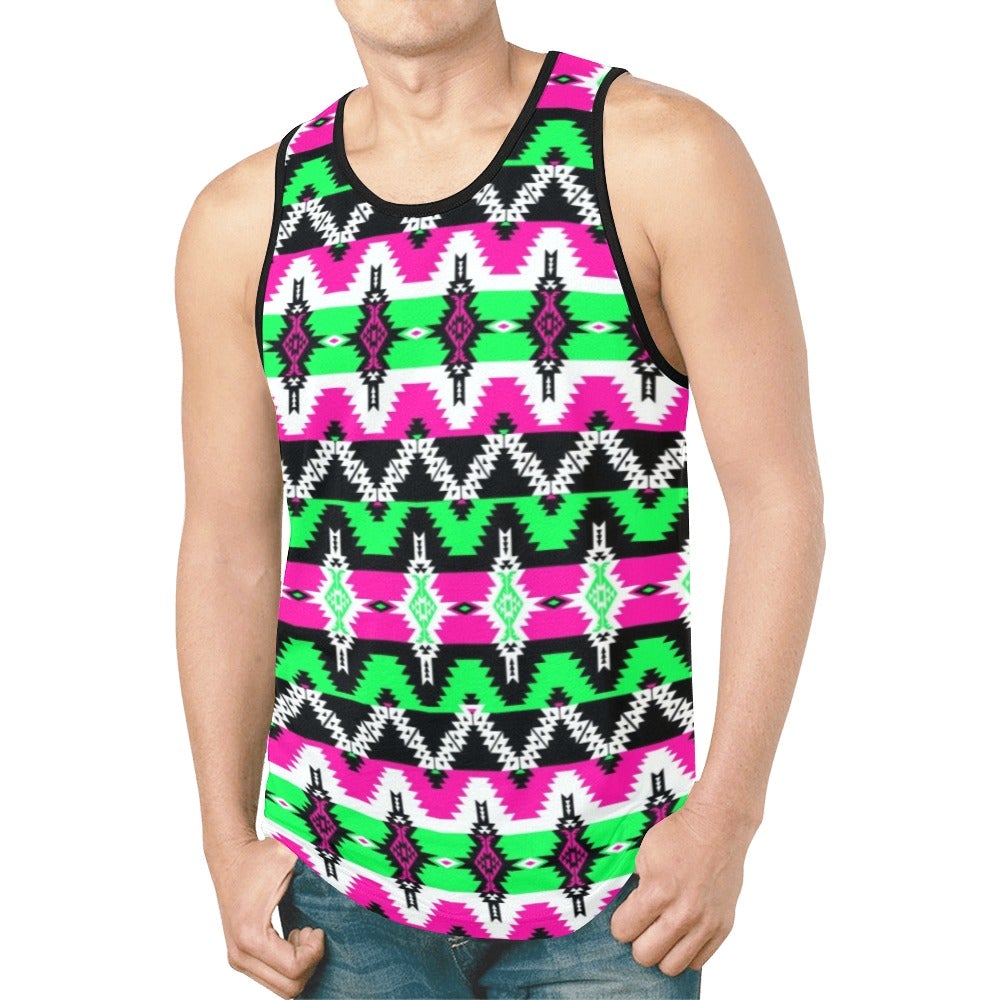Two Spirit Ceremony New All Over Print Tank Top for Men (Model T46) New All Over Print Tank Top for Men (T46) e-joyer