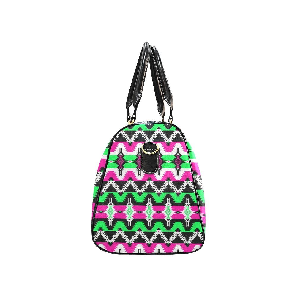 Two Spirit Ceremony New Waterproof Travel Bag/Small (Model 1639) bag e-joyer