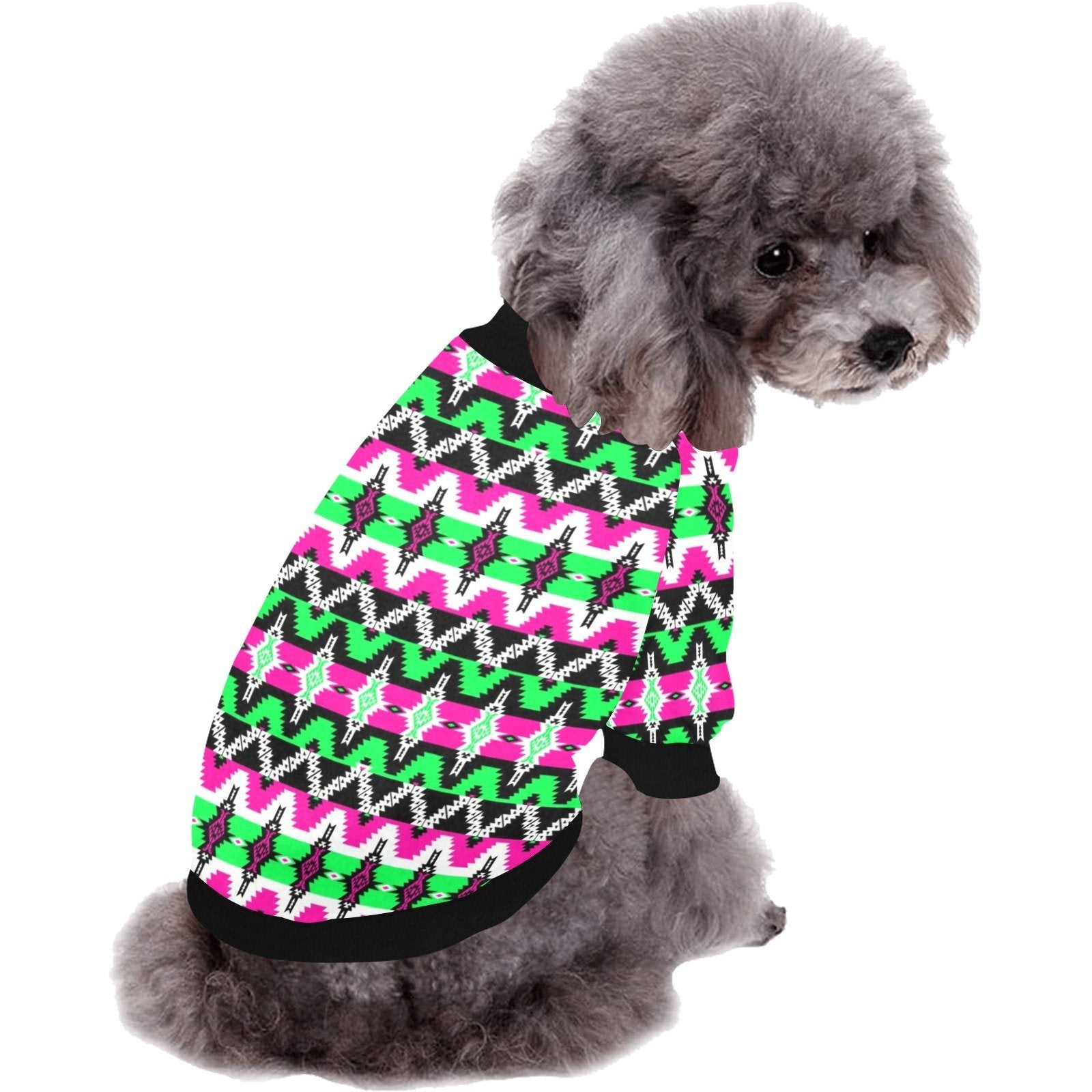 Two Spirit Ceremony Pet Dog Round Neck Shirt Pet Dog Round Neck Shirt e-joyer