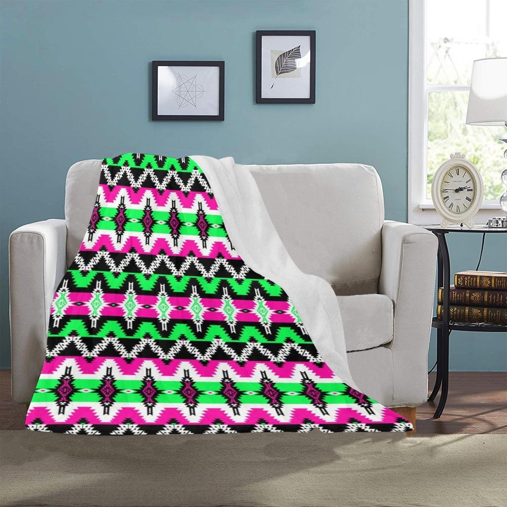 Two Spirit Ceremony Ultra-Soft Micro Fleece Blanket 40"x50" Ultra-Soft Blanket 40''x50'' e-joyer