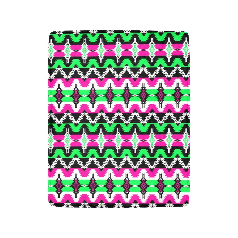 Two Spirit Ceremony Ultra-Soft Micro Fleece Blanket 40"x50" Ultra-Soft Blanket 40''x50'' e-joyer