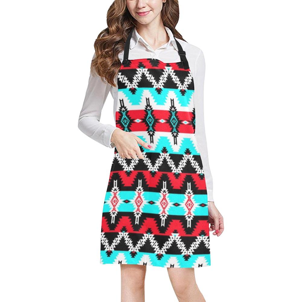 Two Spirit Dance All Over Print Apron All Over Print Apron e-joyer